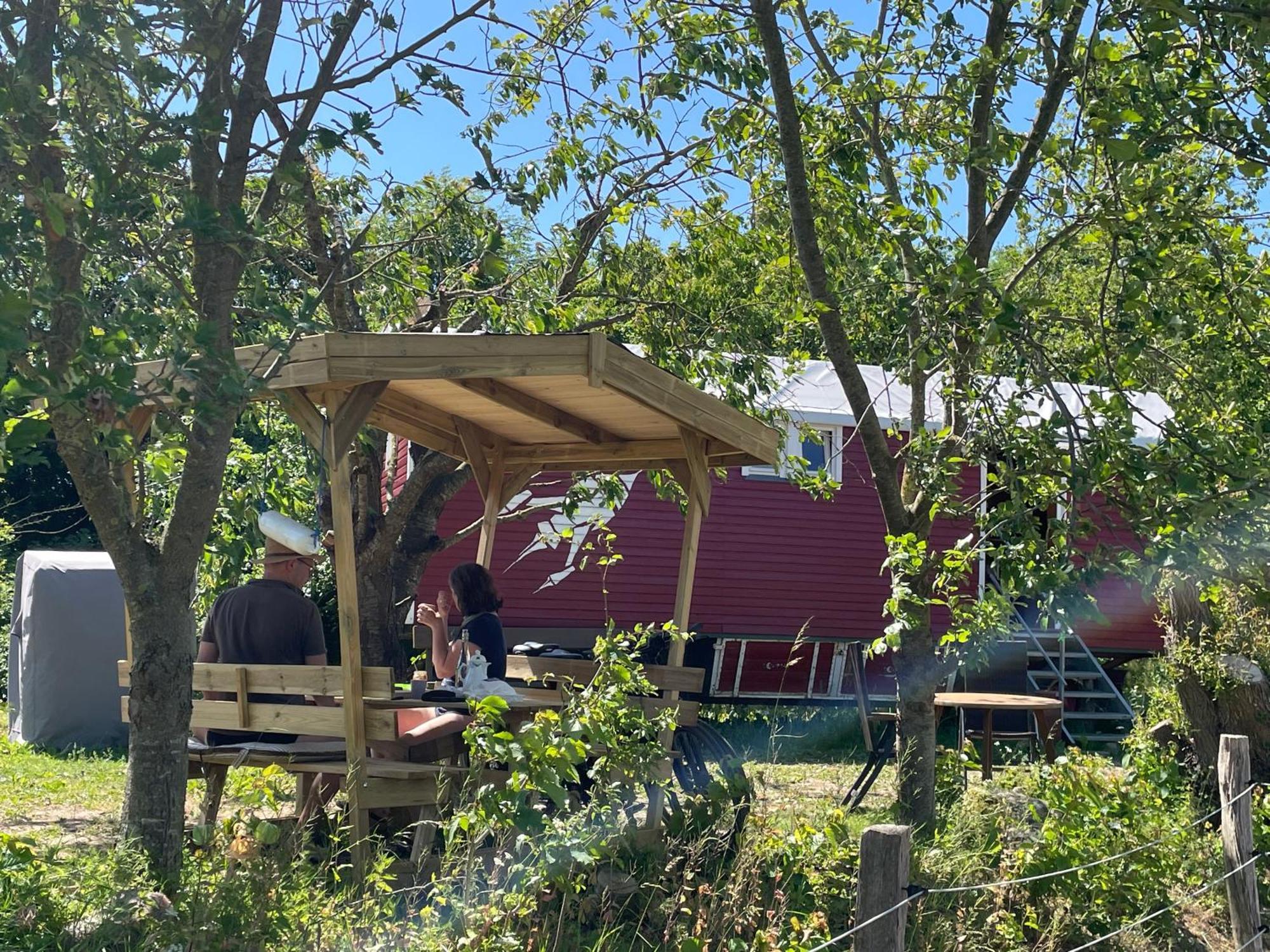 Zirkuswagen Nahe Ostsee Und Schlei Wagersrott Exterior photo