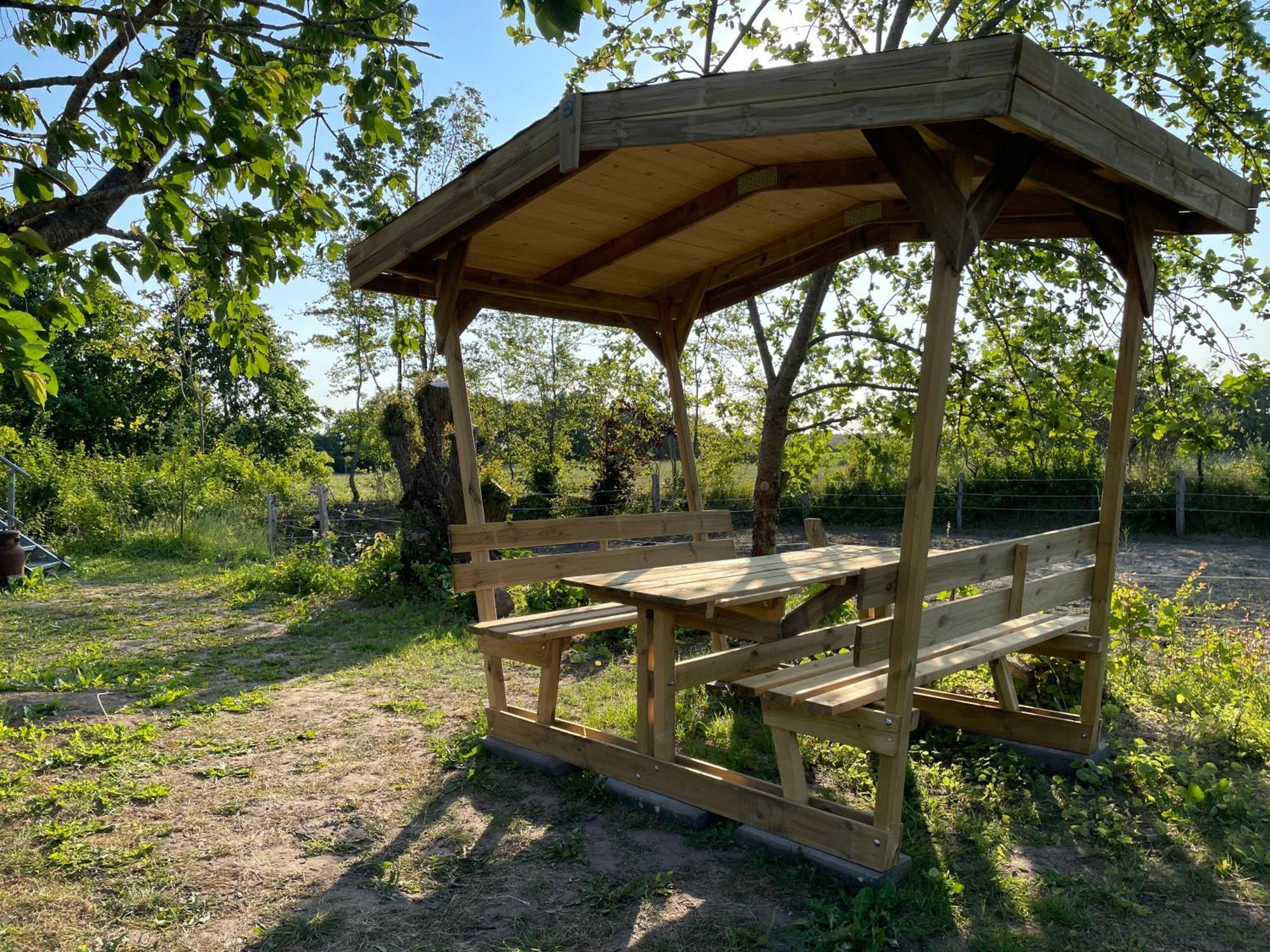 Zirkuswagen Nahe Ostsee Und Schlei Wagersrott Exterior photo